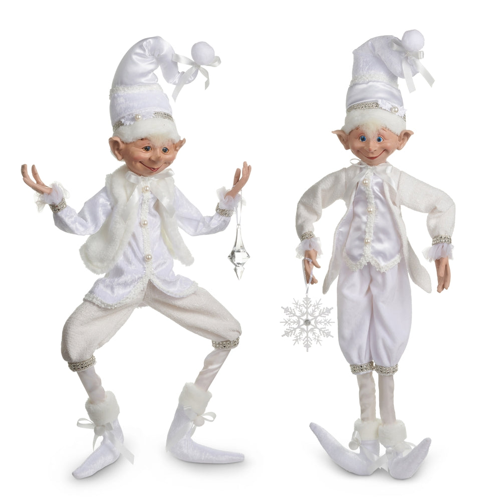 31" Northern Lights Posable Elf