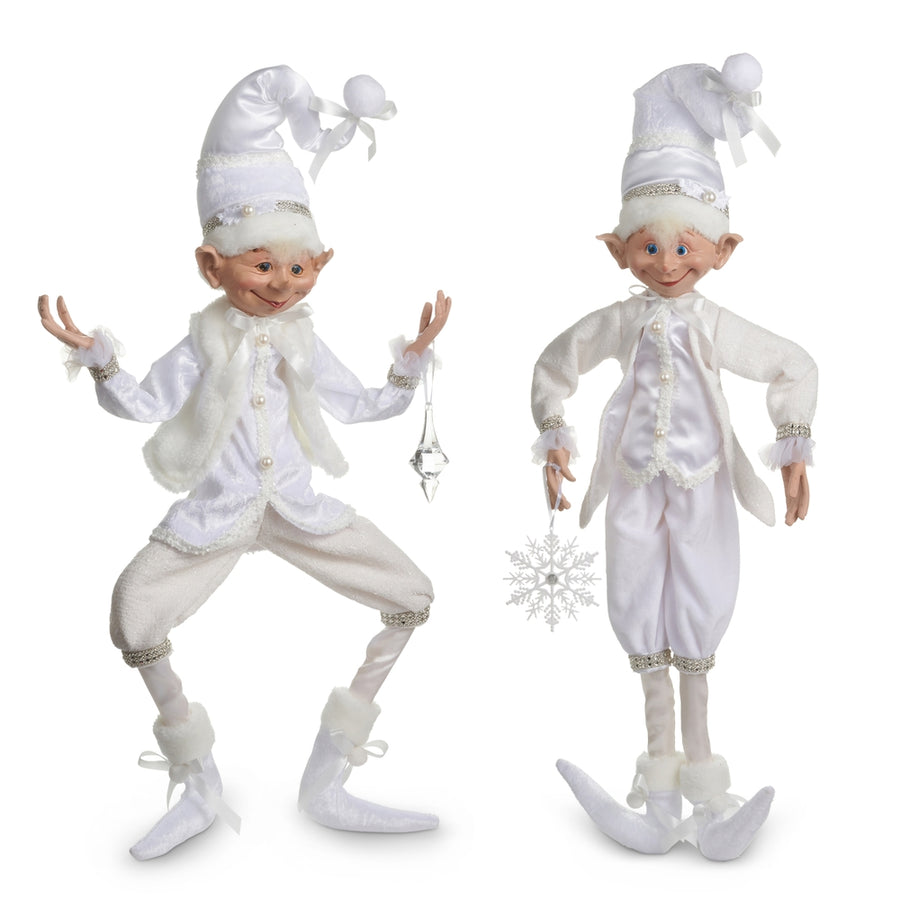 31" Northern Lights Posable Elf