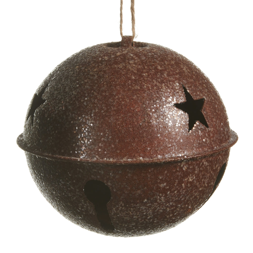 5.5" Iced Bell Ornament