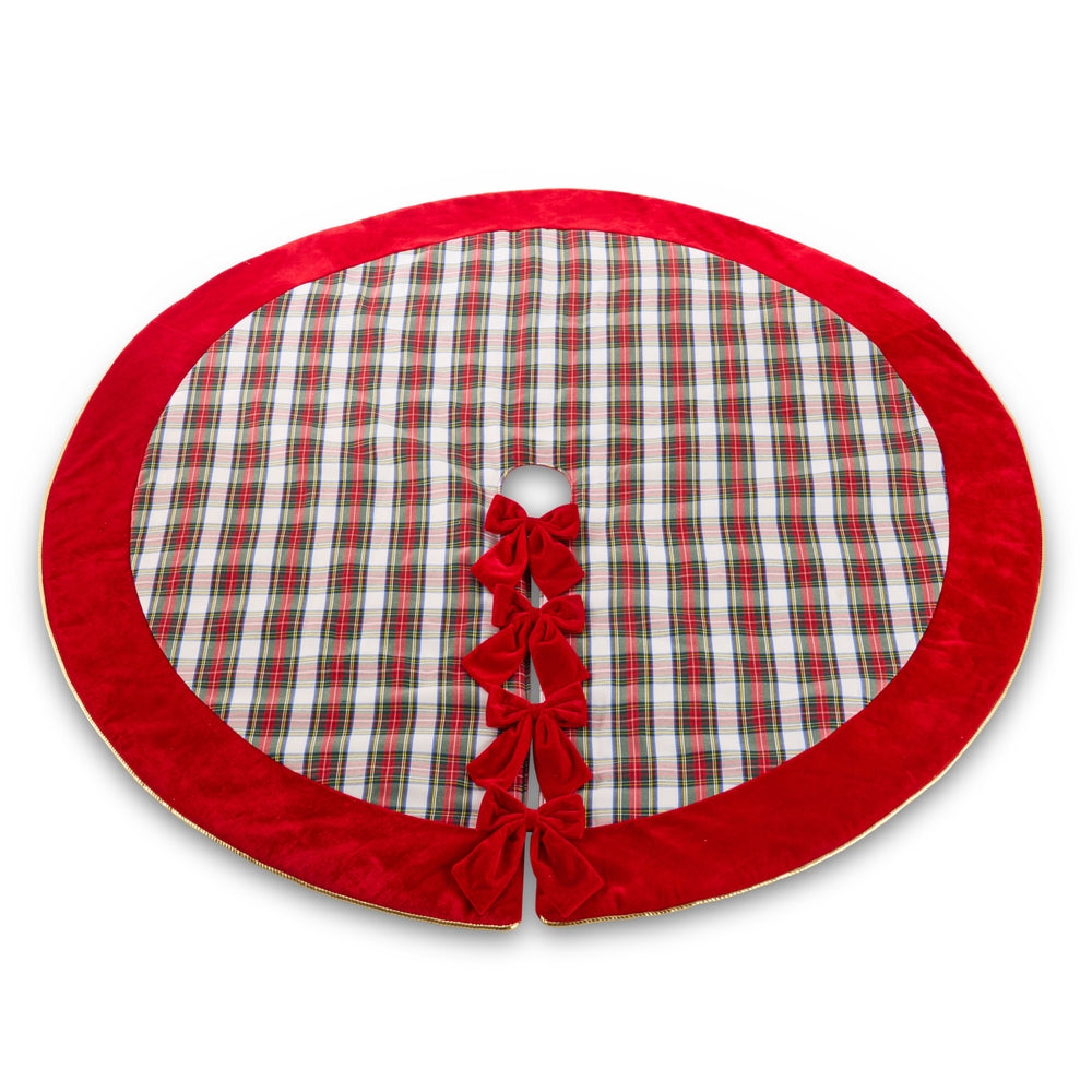 60.5" Plaid Tree Skirt