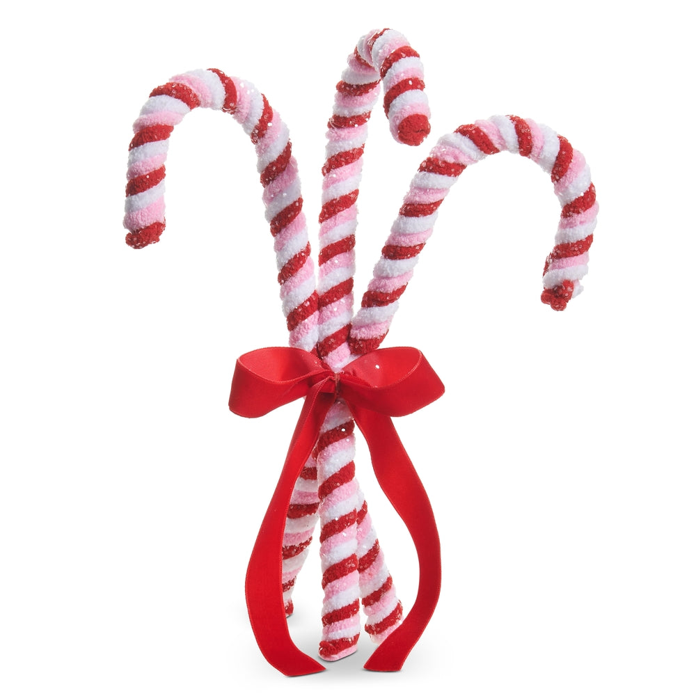 9" Peppermint Swirl Candy Cane Ornament
