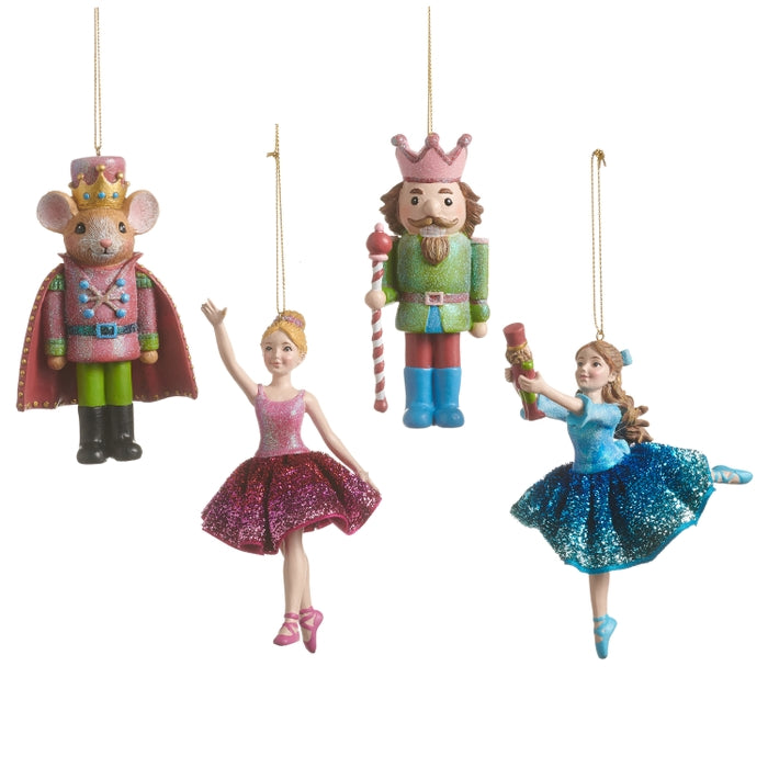 Nutcracker Suite Character Ornament 5.5 Inch Multicolor