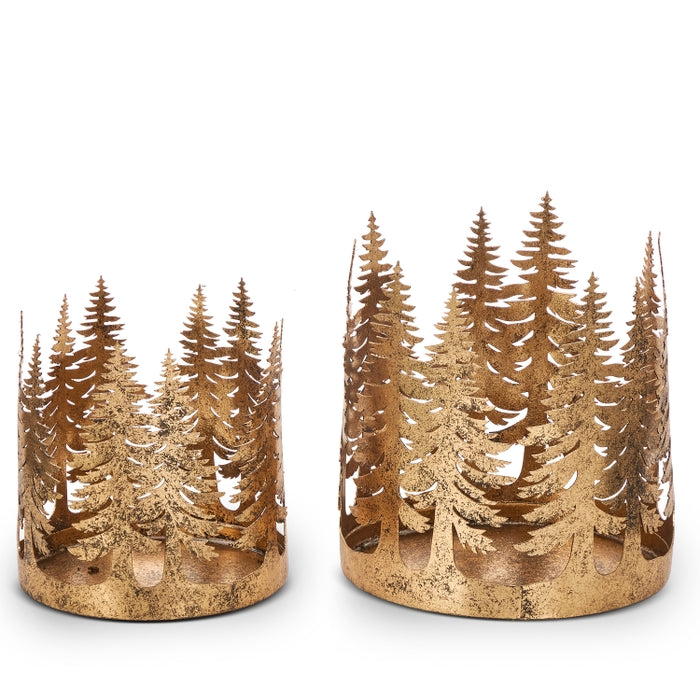 7" Gold Tree Hurricane
