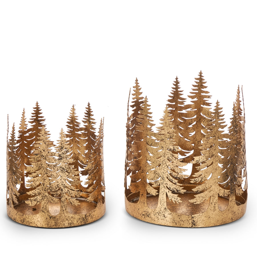 7" Gold Tree Hurricane