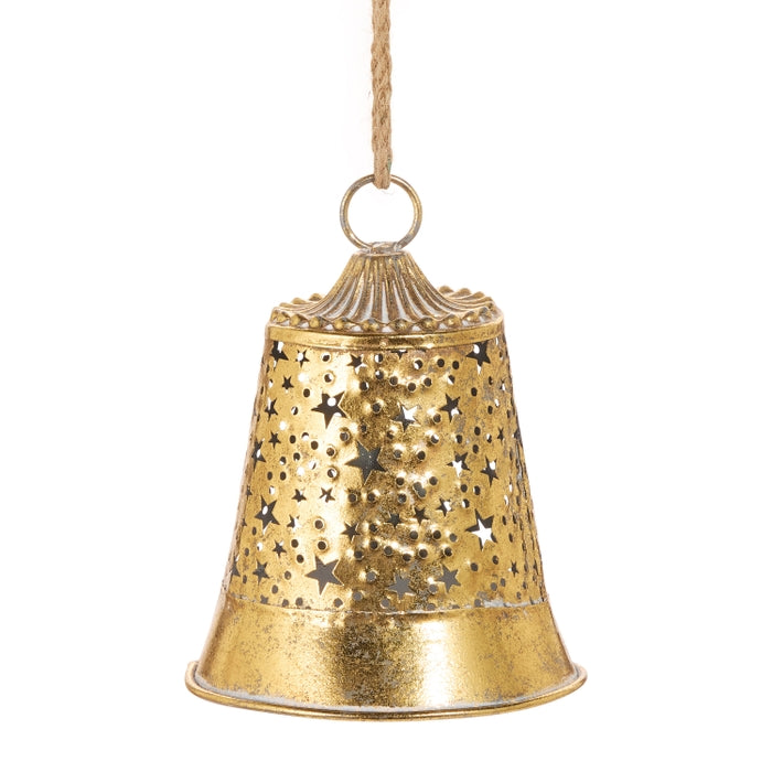 7.5" Gold Star Bell