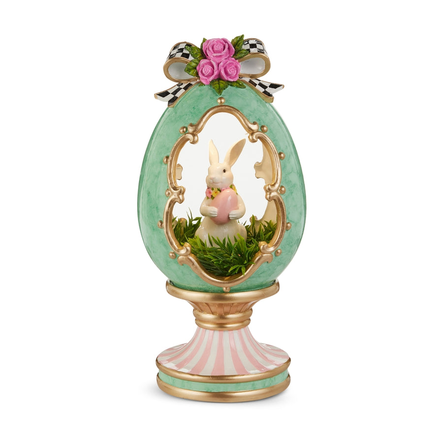 12" Animated Bunny in Lighted Egg