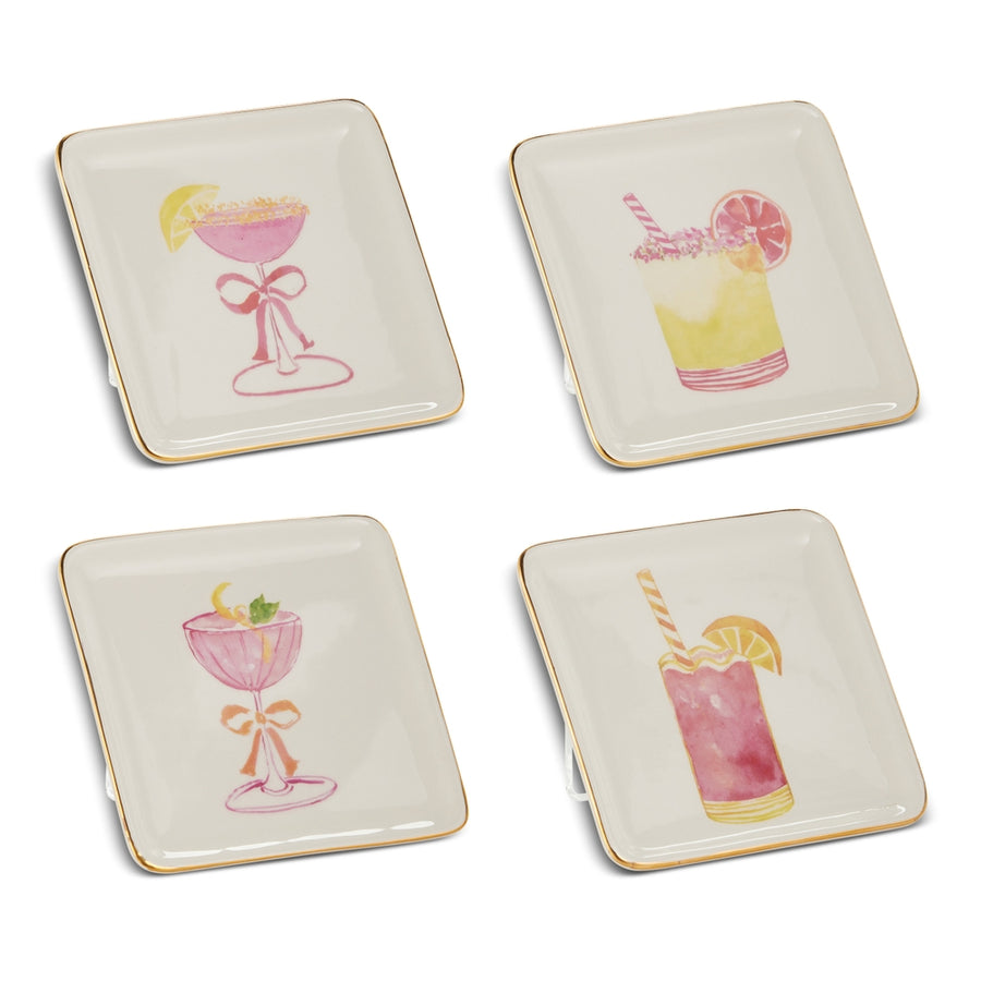 5" Summer Cocktail Plate