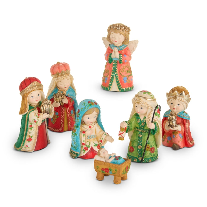 4" Miniature Nativity