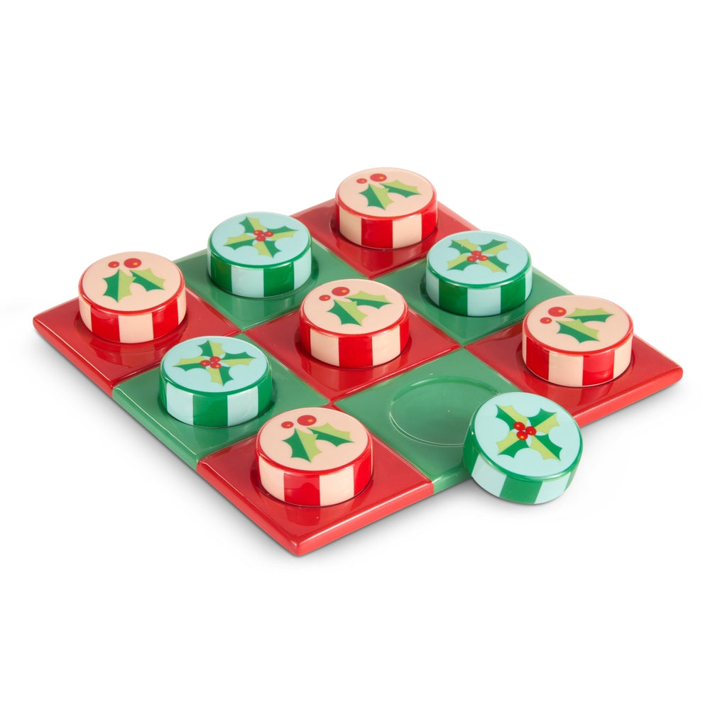 8" Holly Tic Tac Toe