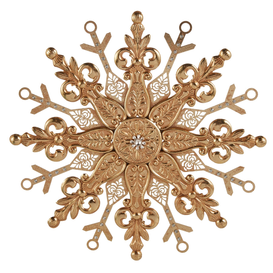 14" Filigree Emblem Wall Decor