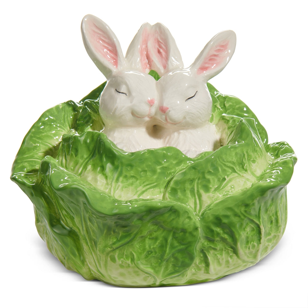 5.5" Bunnies in Cabbage