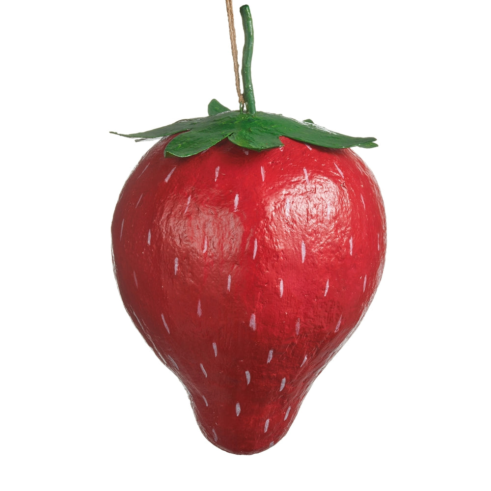 16" Paper Mache Strawberry