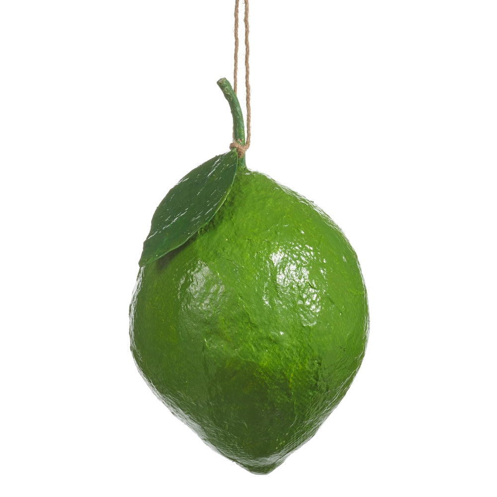 10" Paper Mache Lime