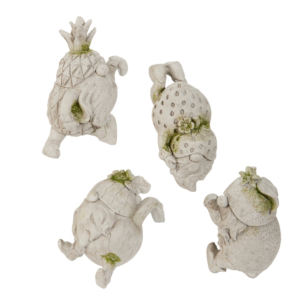 4" Concrete Look Gnome Pot Hangers