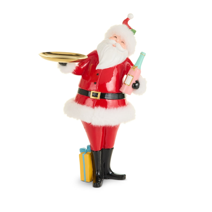 15" Party Santa with Tray