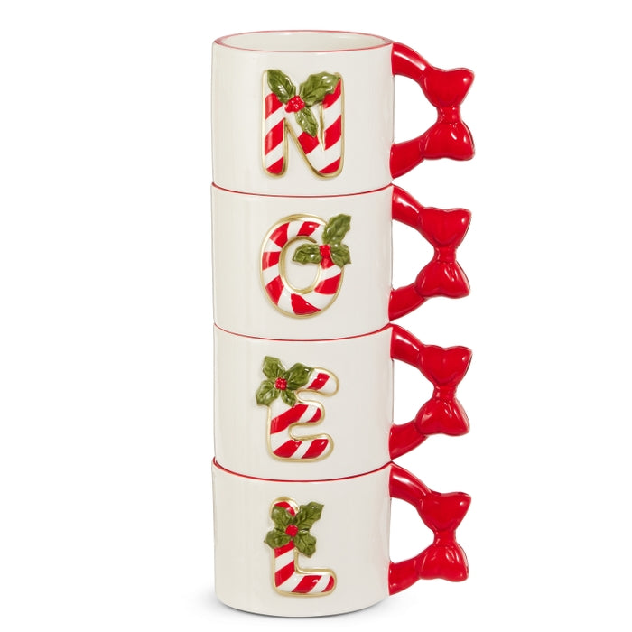 12" Noel Stackable Mugs