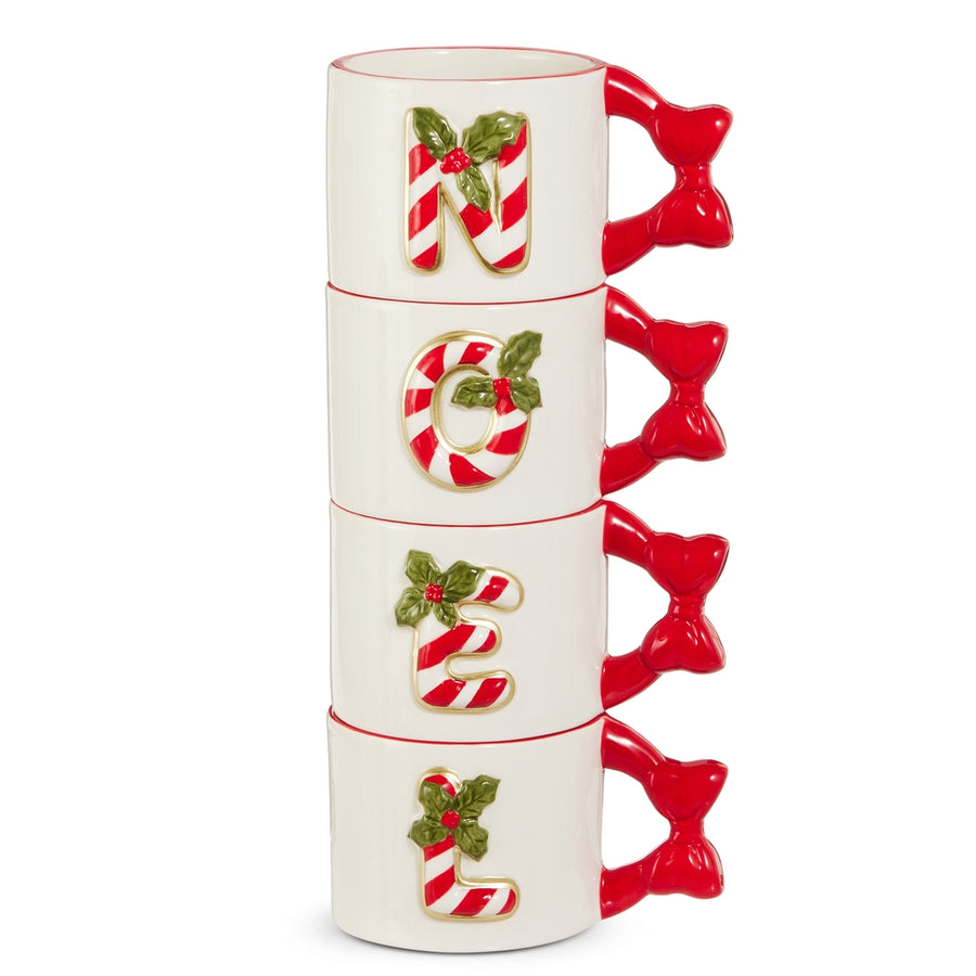 12" Noel Stackable Mugs