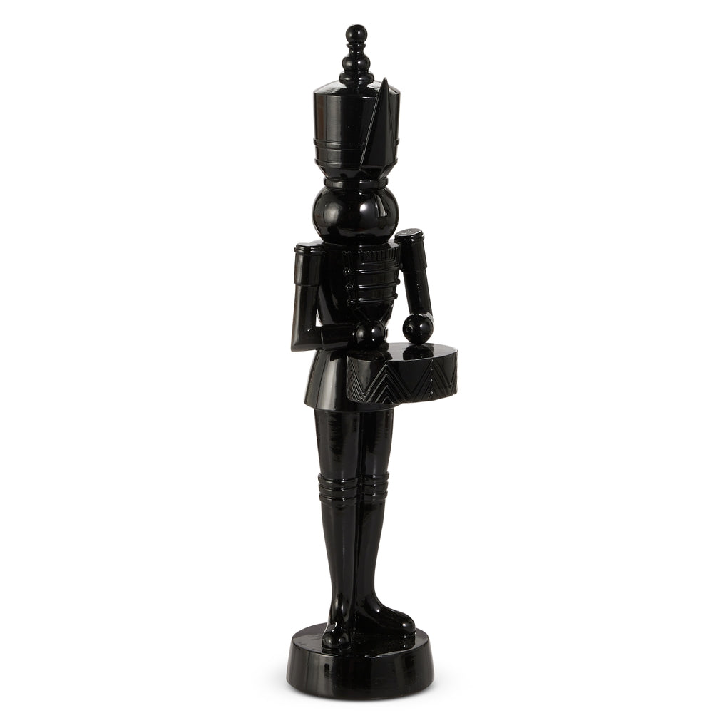 18.5" Black Nutcracker with Drum