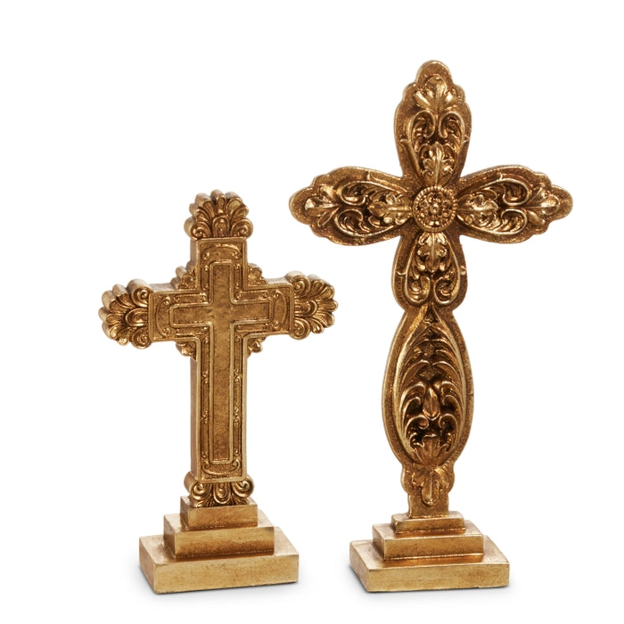 14.75" Antique Crosses