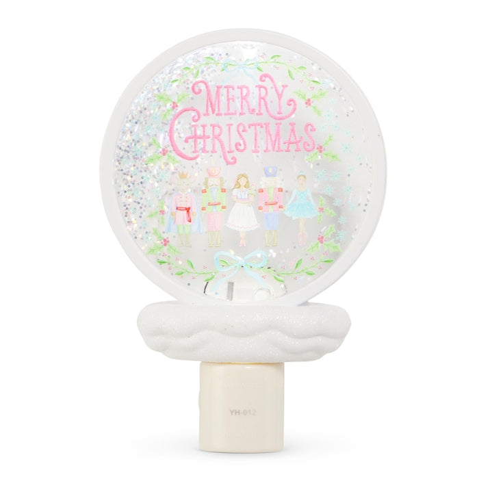 6.5" Merry Christmas Nutcracker Night Light