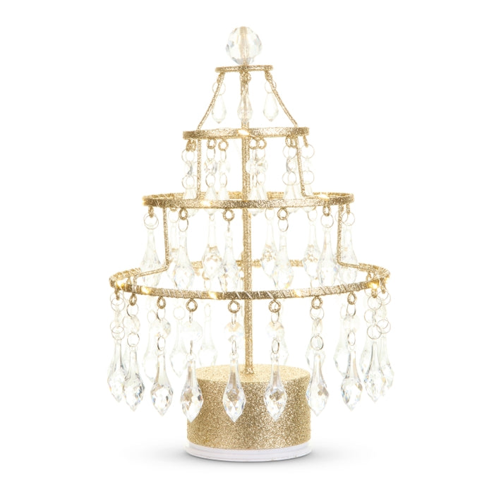11.75" Spinning Chandelier