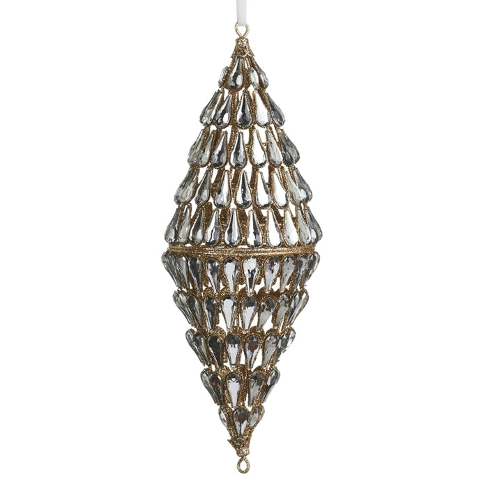 12" Jewel Finial Ornament