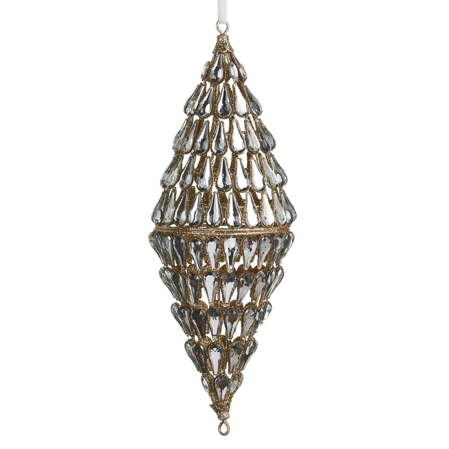 12" Jewel Finial Ornament