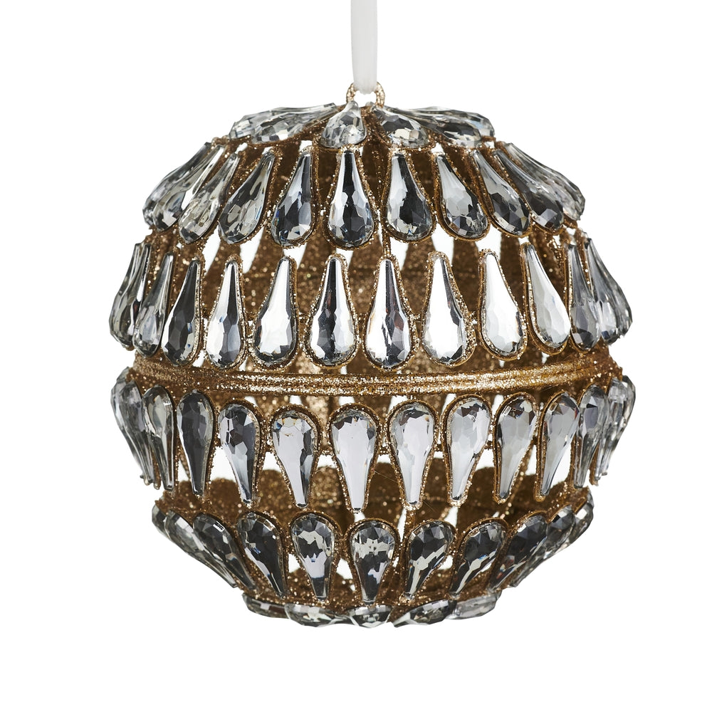 5" Jewel Ball Ornament