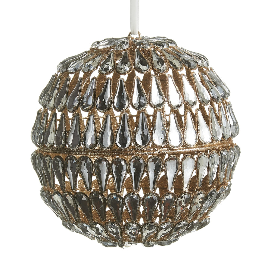 6.5" Jewel Ball Ornament