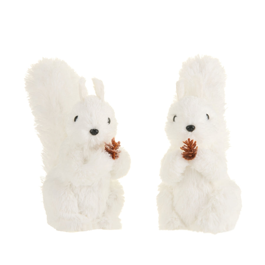 9.5" White Squirrel