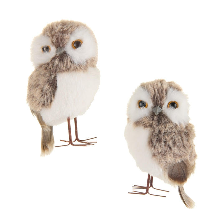 4.5" Brown Owl Ornament