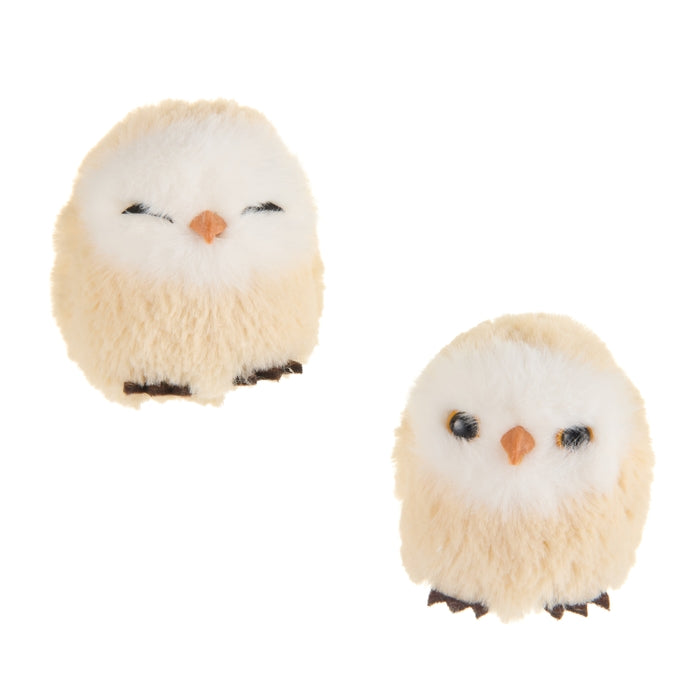 2.5" Tan Owl Ornament
