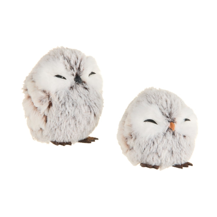 4" Gray Owl Ornament