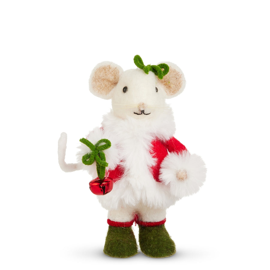 6.5" Mrs. Claus Mouse Ornament