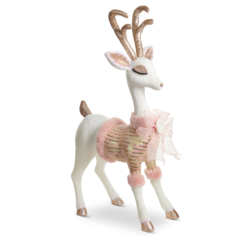30.5" White Deer