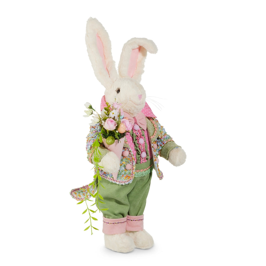 24" Mr. Bunny with Pink Accents