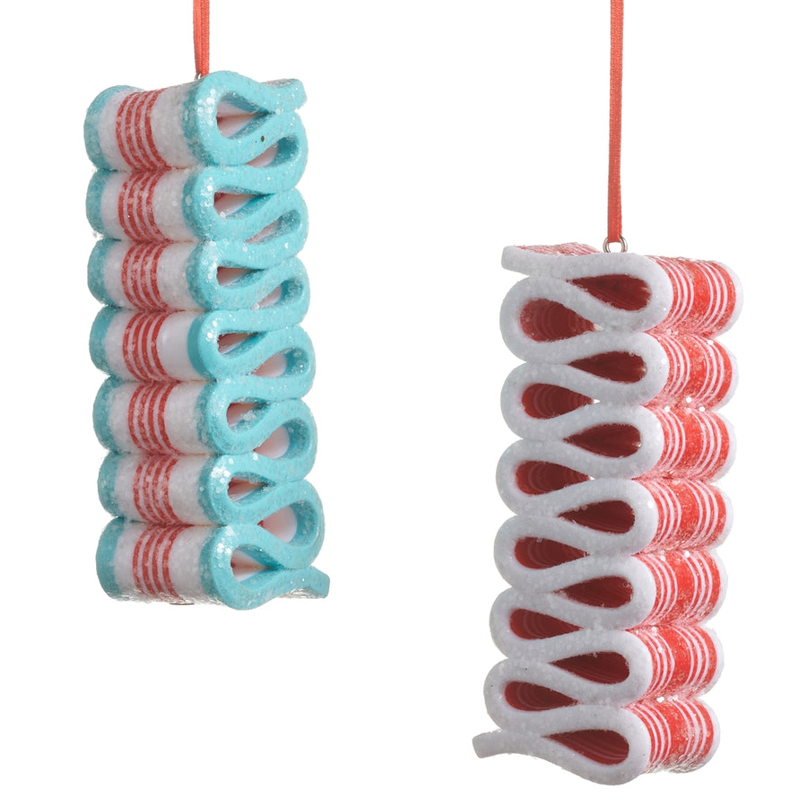4" Ribbon Candy Ornament