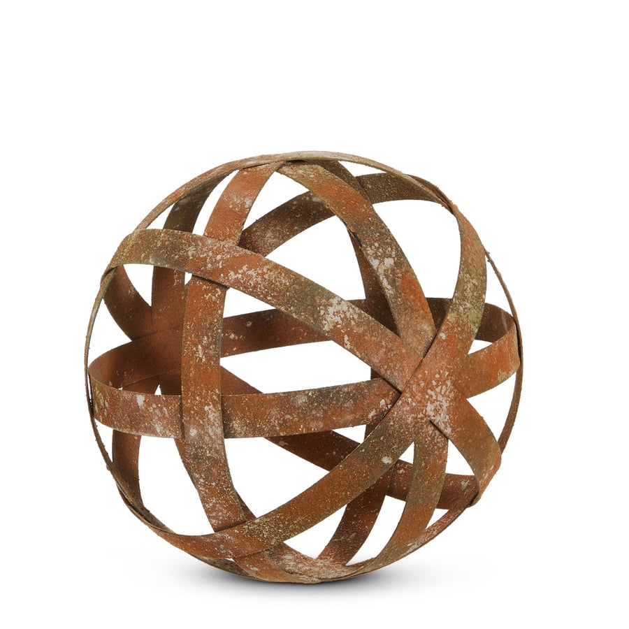 7" Antiqued Copper Orb