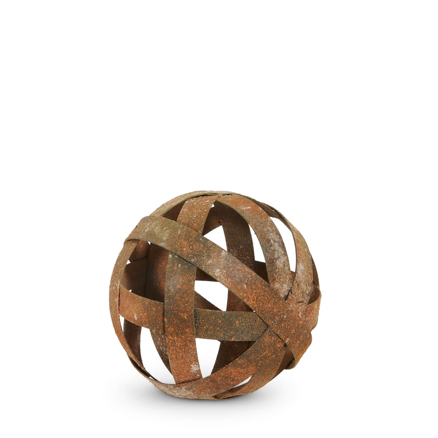 4.5" Antiqued Copper Orb