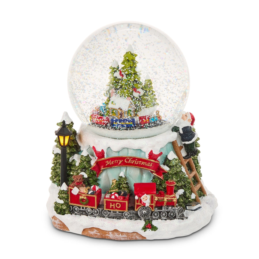 7.75" Musical Lighted Water Globe