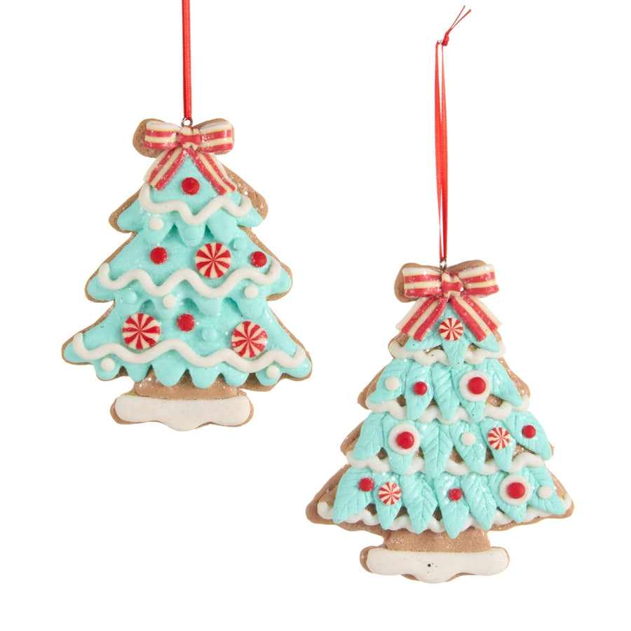 4.5" Gingerbread Tree Ornament