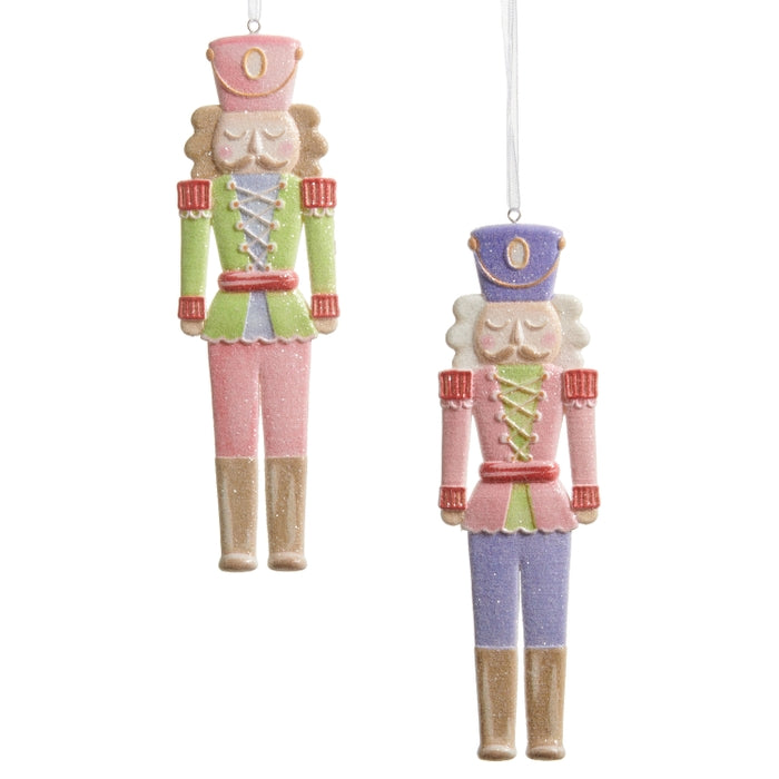 6" Pastel Nutcracker Cut Out Ornament