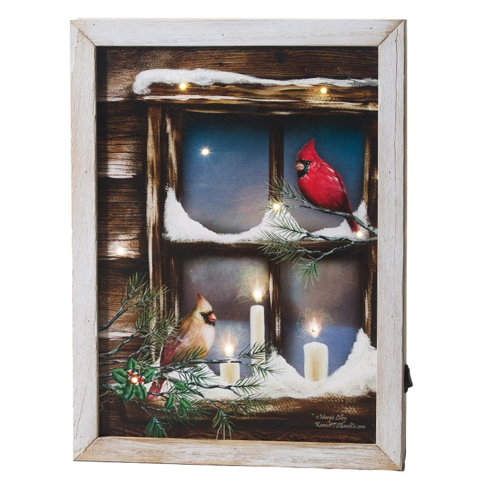 14" Flickers of Peace Lit Print