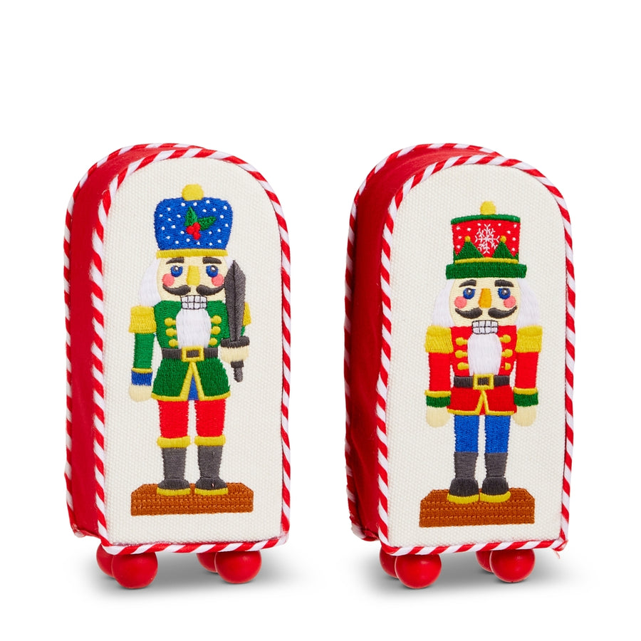 7" Needlepoint Big Top Nutcracker with Feet