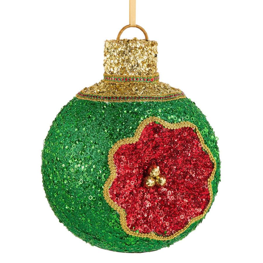14" Oversized Sequin Ornament