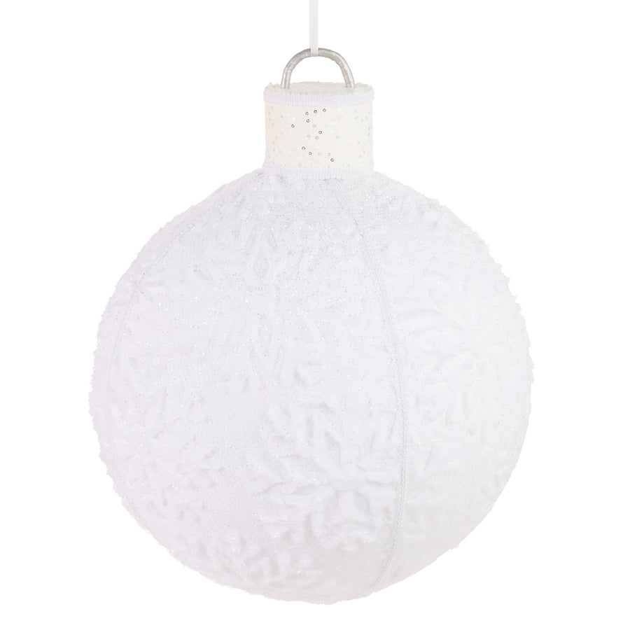20" Oversized Snowflake Ornament