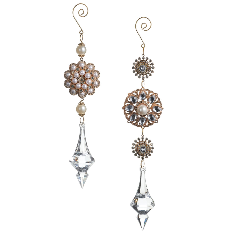 10" Jewel Drop Ornament