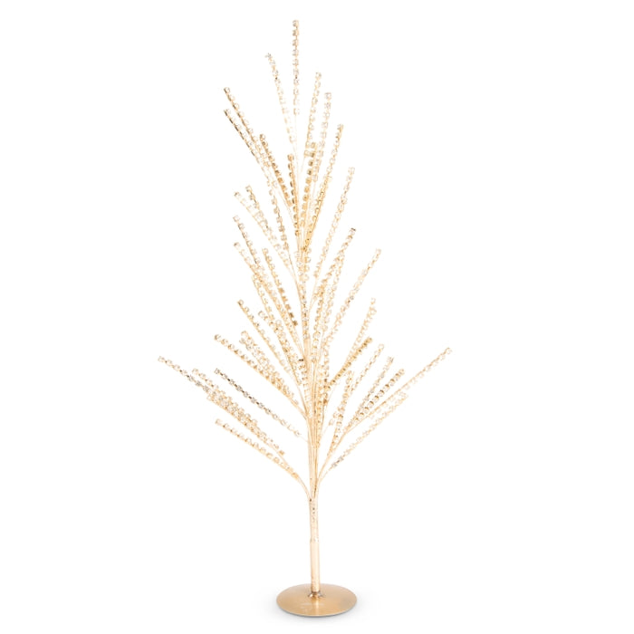 24" Gold Rhinestone Tree