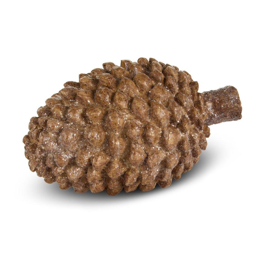 5.5" Glittered Pinecone