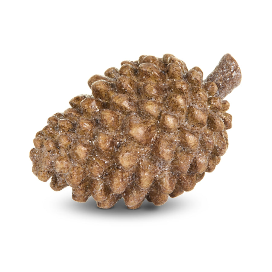 5" Glittered Pinecone